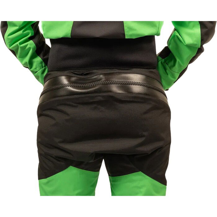 2024 Nookie Womens Fusion Latex Drysuit DR60 - Black / Green